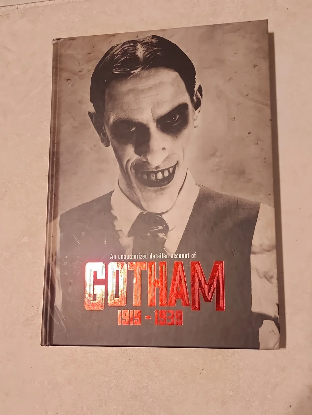 Gotham 1919-1939 Hardcover Book Giant Panda King RARE Batman